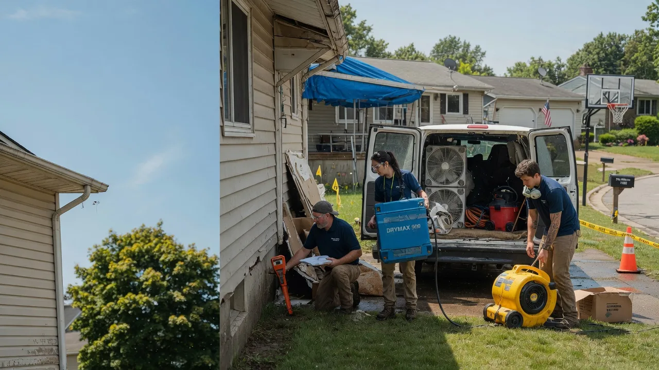 Ceiling Leak Cleanup in Shiocton, WI near me